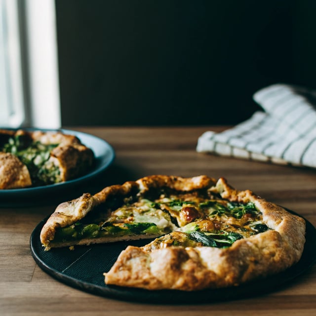 Savory Leek Galette
