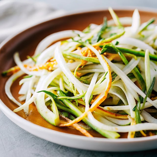 Shaved Asparagus Fennel Salad