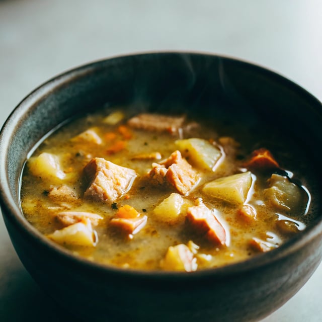 Simple Salmon Chowder