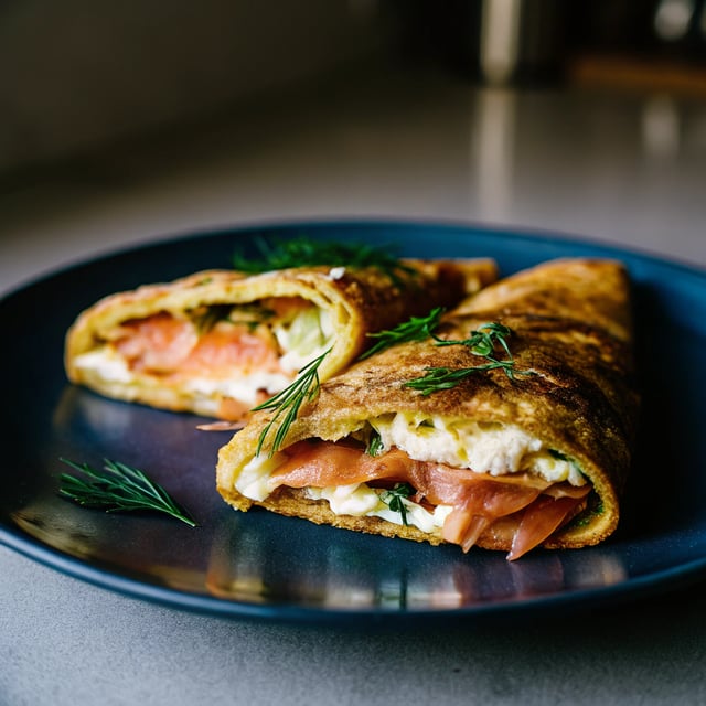 Smoked Salmon Omelette Recipe