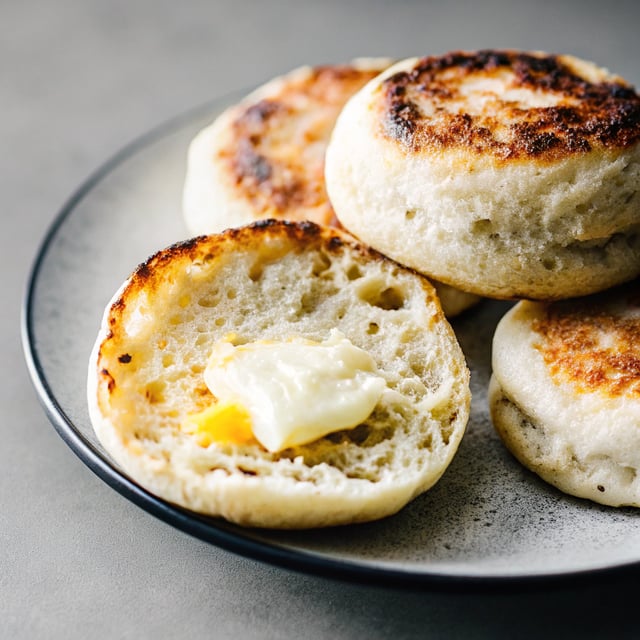 Sourdough English Muffins