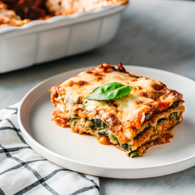 Spinach Lasagna Recipe (Video)