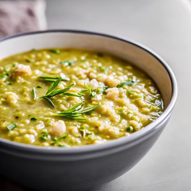 Split Pea Soup with Tarragon