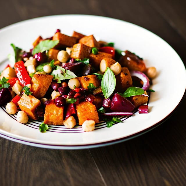 Sweet Potato Chickpea Salad Recipe