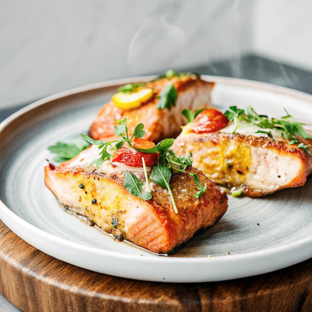Tea-Smoked Five Spice Salmon