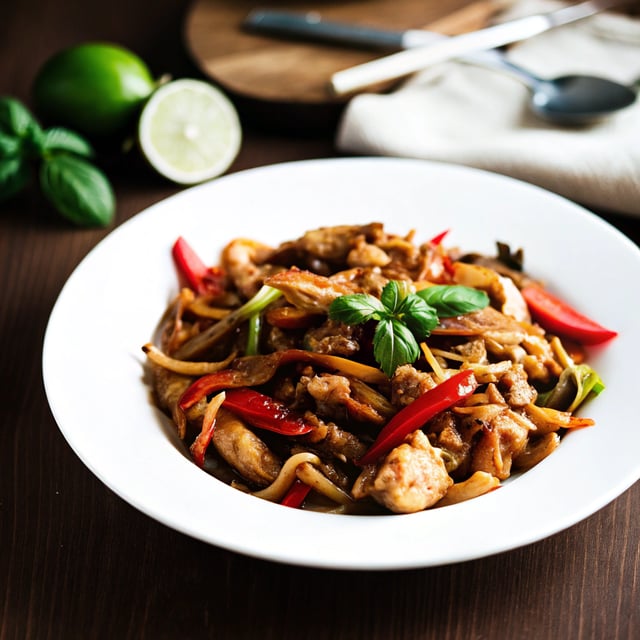 Thai Drunken Noodles Recipe