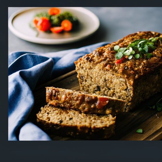 Vegan Meatloaf Recipe (Lentil Loaf)