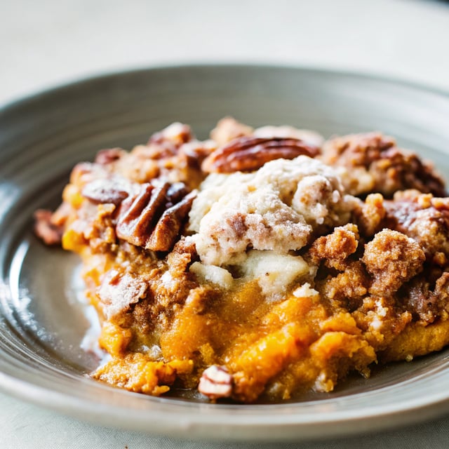 Vegan Sweet Potato Casserole