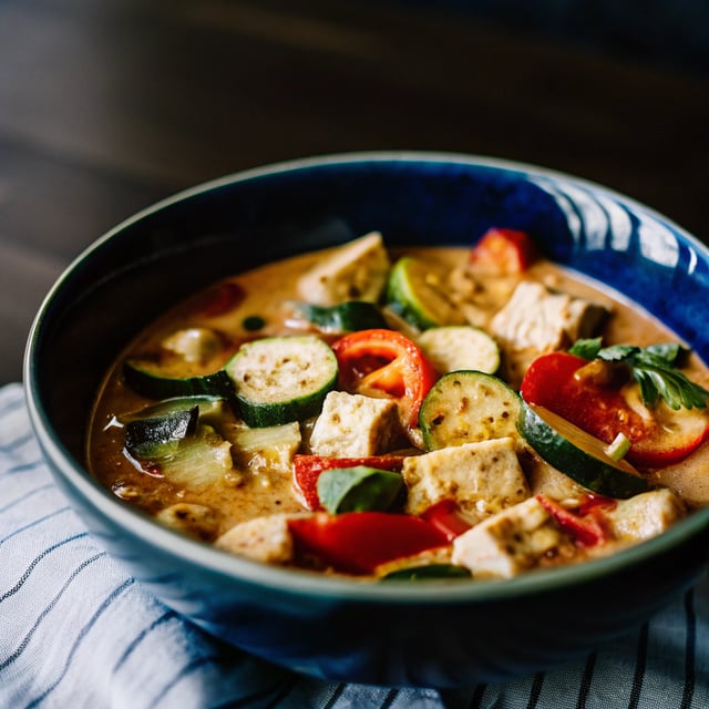 Vegetable Red Curry