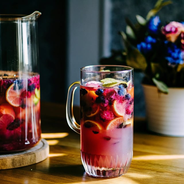 Wild Rose Petal Sangria
