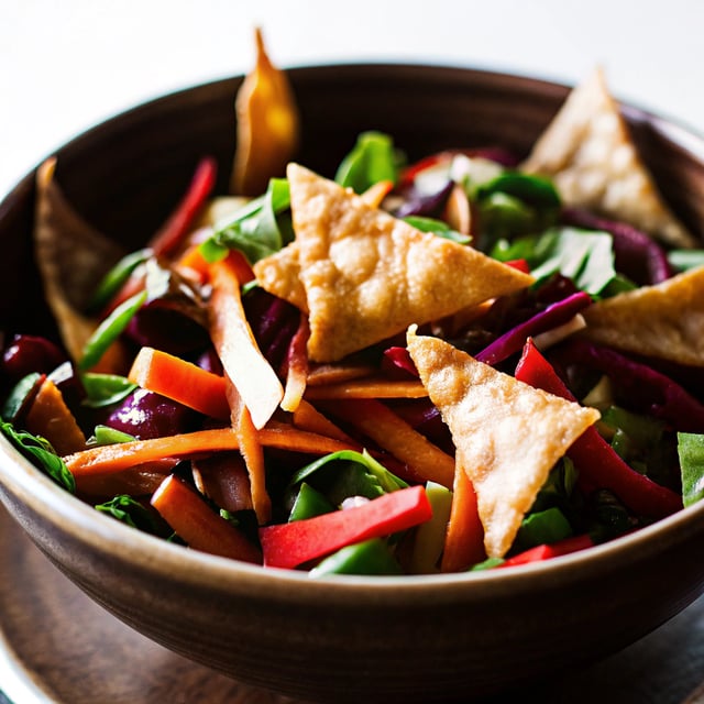 Wonton Salad Recipe