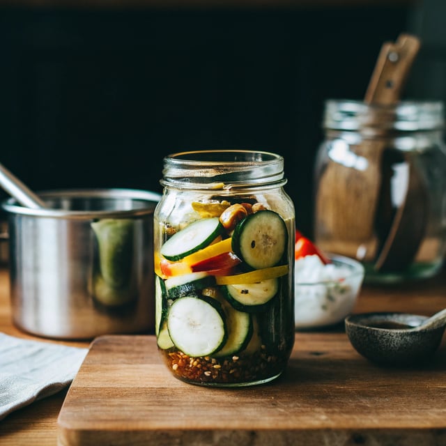 Zucchini Pickles Recipe