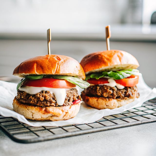 20-Minute Black Bean Burgers