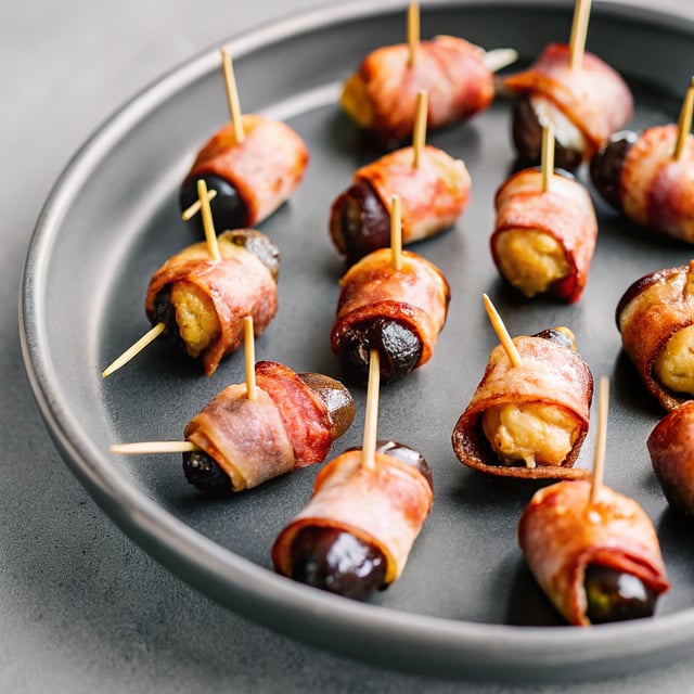 3-Ingredient Bacon Wrapped Dates