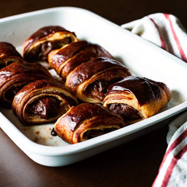 3-Ingredient Nutella Croissants