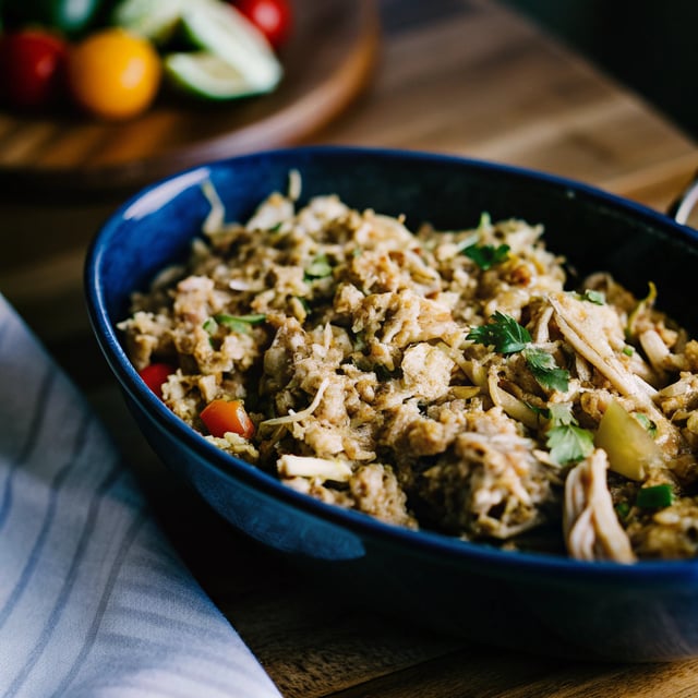 4-Ingredient Slow Cooker Salsa Verde Chicken