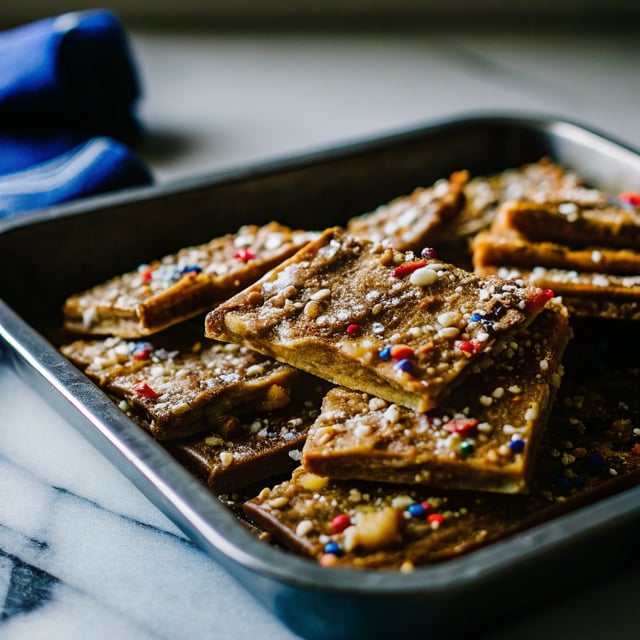 5-Ingredient Graham Cracker Toffee