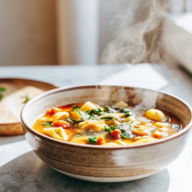5-Ingredient Tortellini Soup