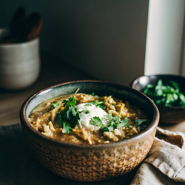 5-Ingredient White Chicken Chili