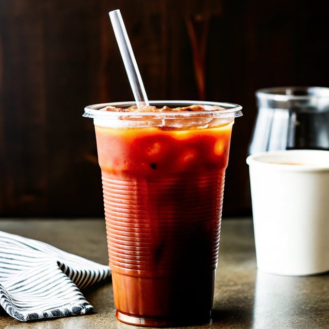 5-Minute Iced Rooibos Latte