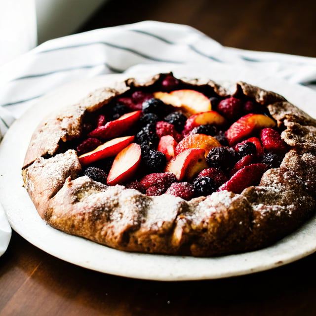 5-Minute Rustic Fruit Galette