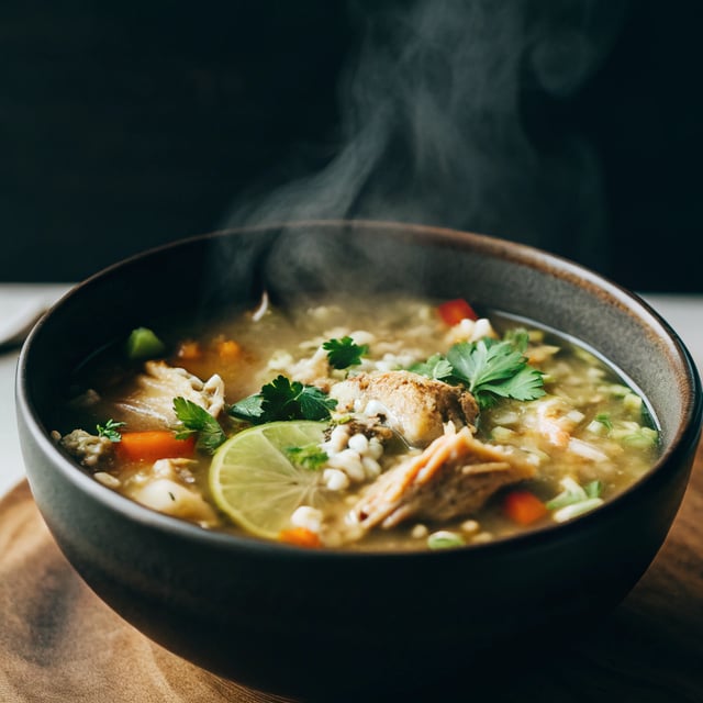 Aguadito De Pollo (Peruvian Chicken and Rice Soup)