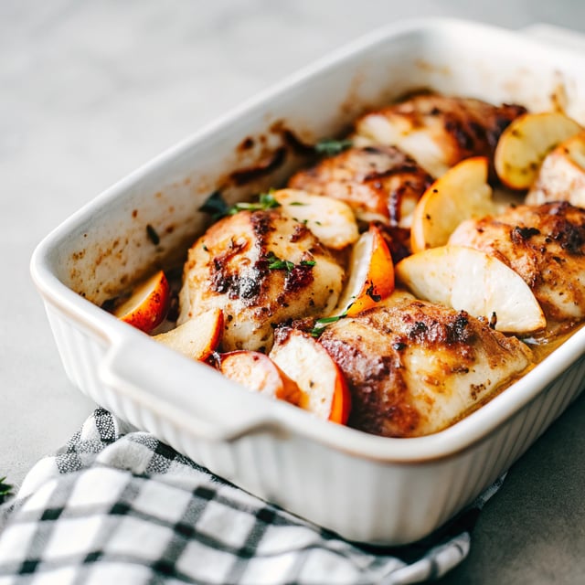 Apple Cider Baked Chicken