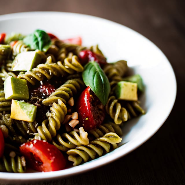 Avocado Pesto Pasta