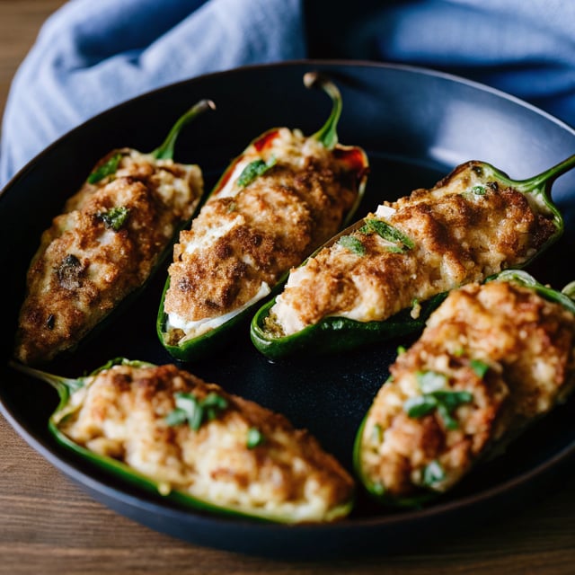 Baked Jalapeno Poppers
