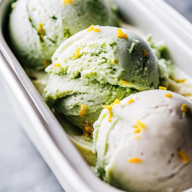 Basil Lime Sorbet