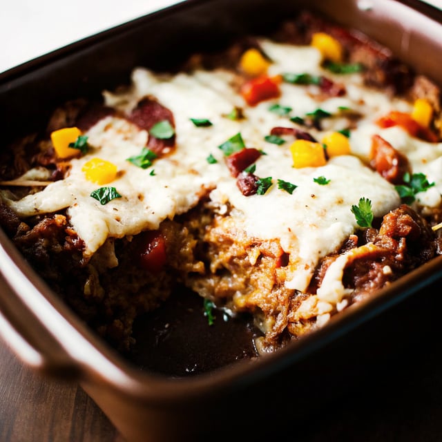BBQ Chicken Quinoa Casserole