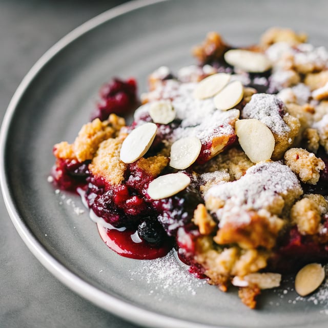 Berry Almond Crisp