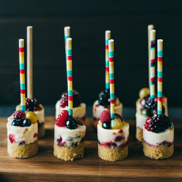 Berry Cheesecake Pops