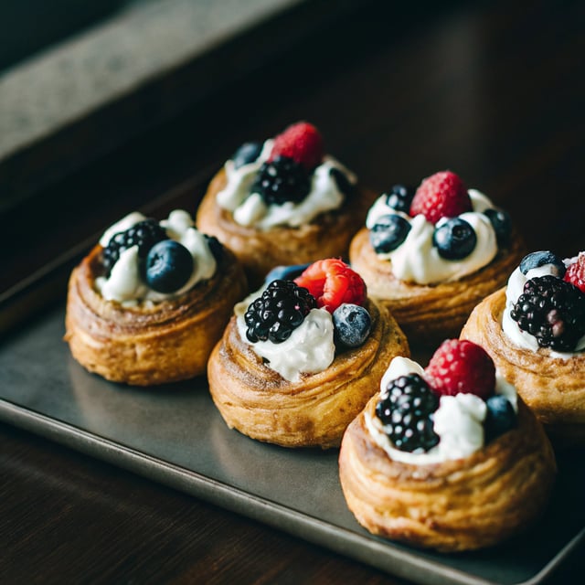 Berry & Ricotta Danishes