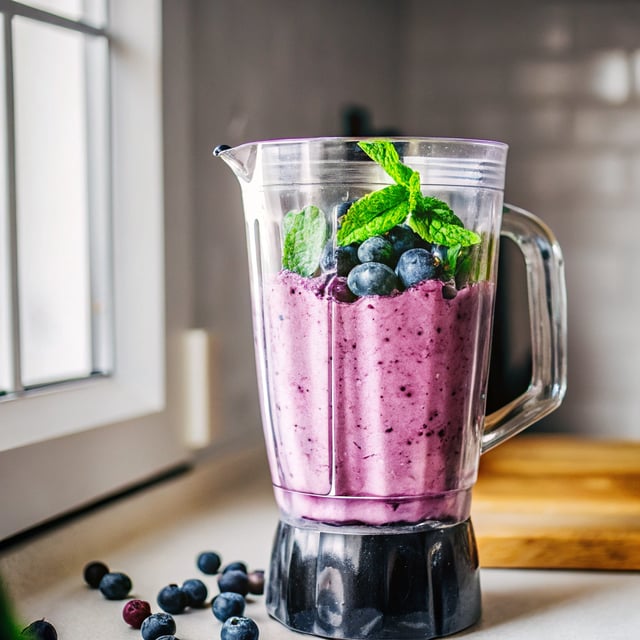 Blueberry Kale Smoothie