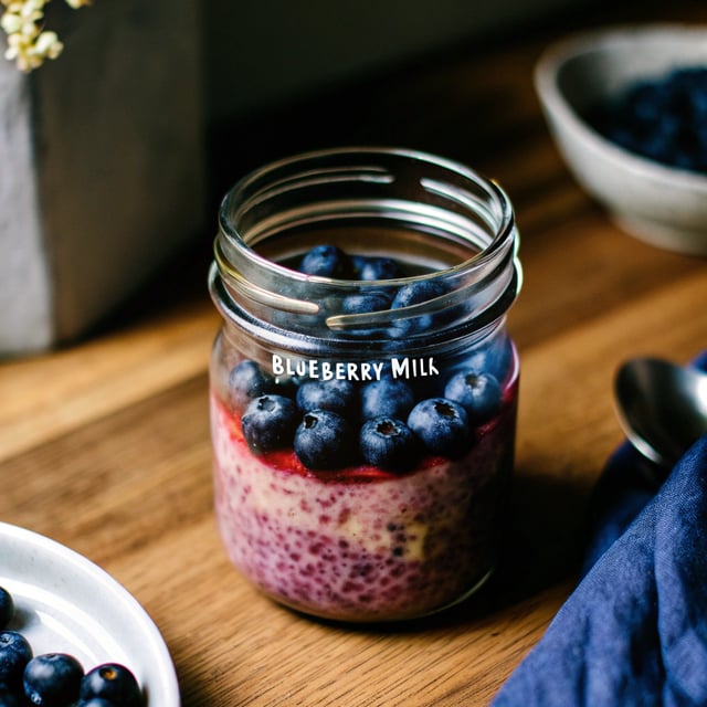 Blueberry Milk
