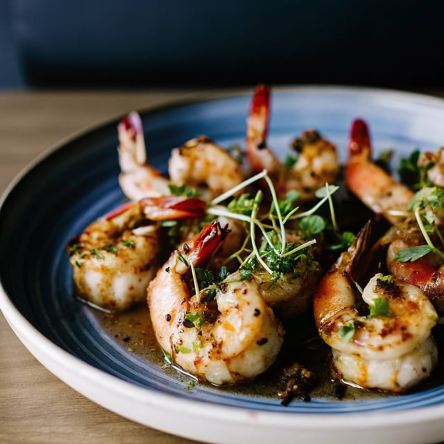 Bourbon Old Fashioned Shrimp