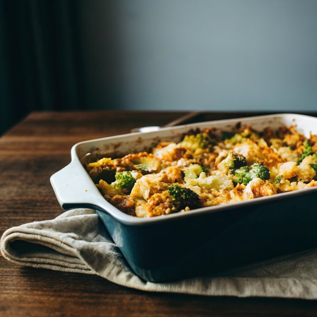 Broccoli Chicken Mac and Cheese
