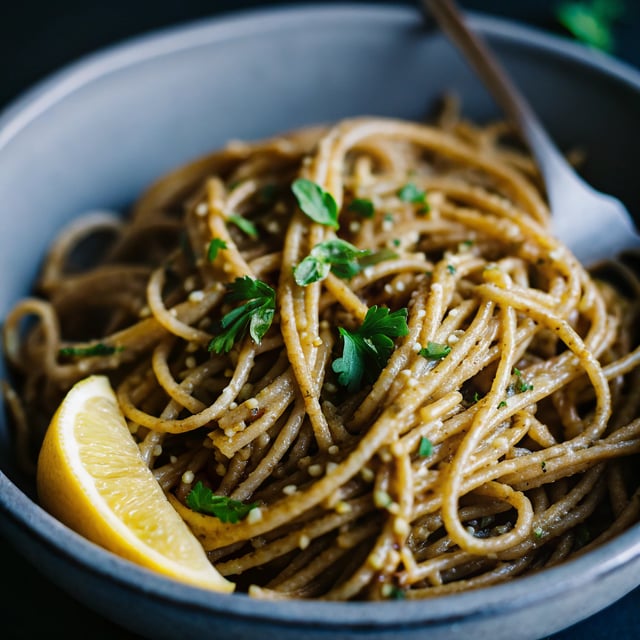Brown Butter Lemon Pasta