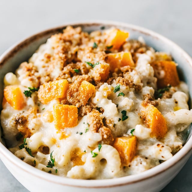 Butternut Squash Mac and Cheese