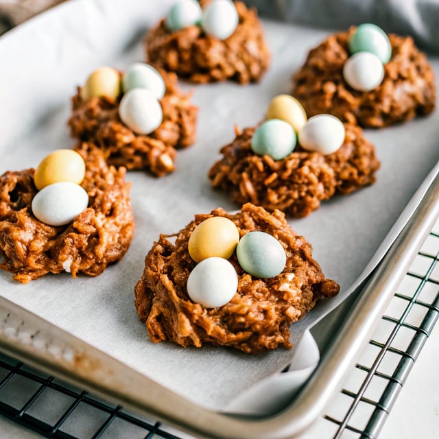 Butterscotch Birds’ Nests (or “Haystacks”)