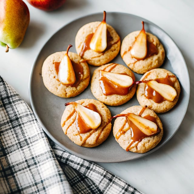 Caramel Pear Cookies