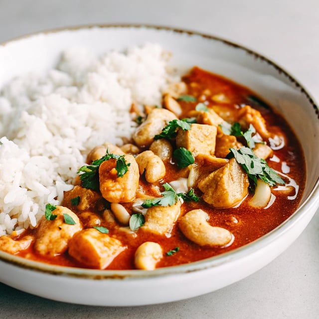 Cashew Chicken Curry (In A Hurry!)