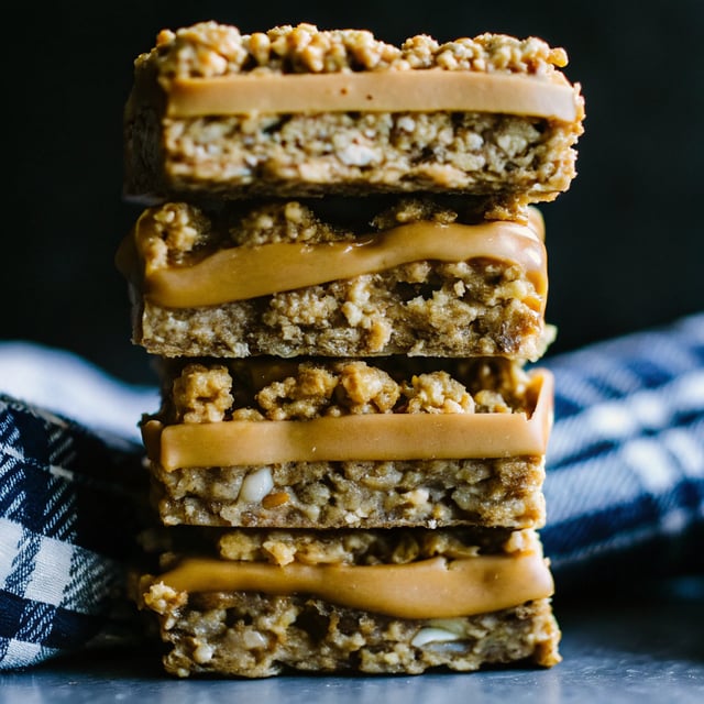 Chewy Peanut Butter Granola Bars
