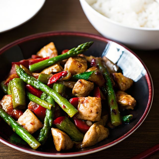 Chicken and Asparagus Stir-Fry