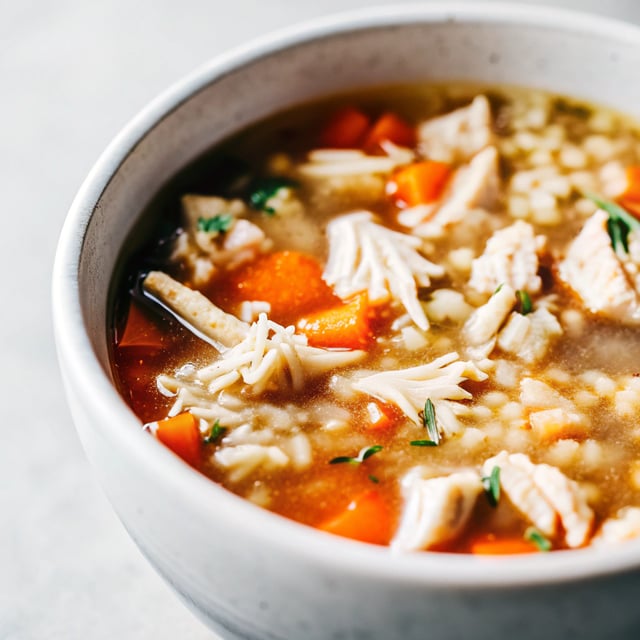 Chicken and Stars Soup
