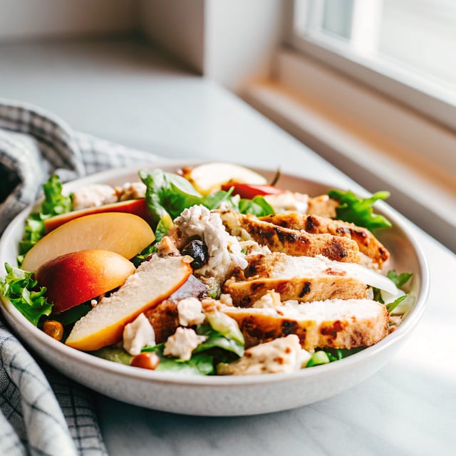 Chicken, Apple & Gorgonzola Salad
