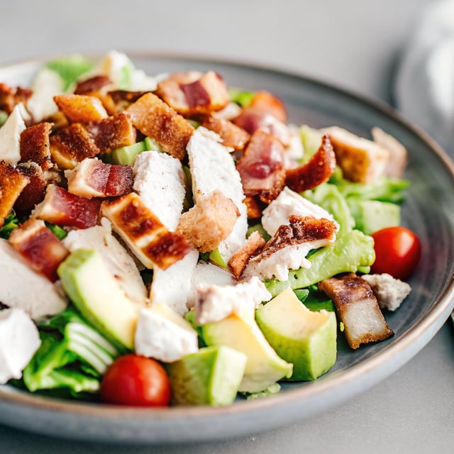 Chicken, Bacon and Avocado Chopped Salad