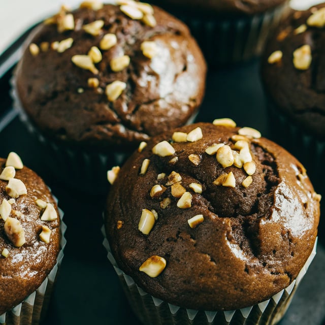 Chocolate Almond Muffins