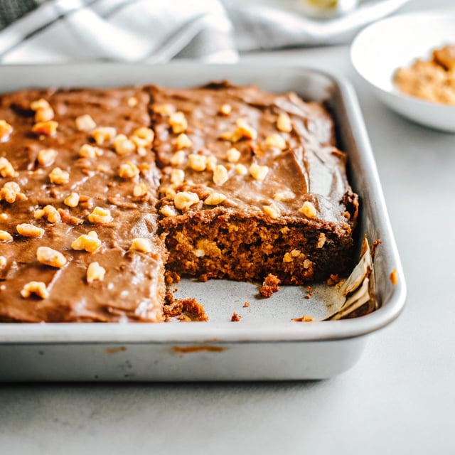 Chocolate Peanut Butter Sheet Cake
